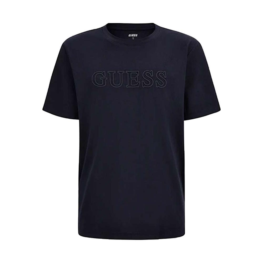 guess t-shirt guess. blu