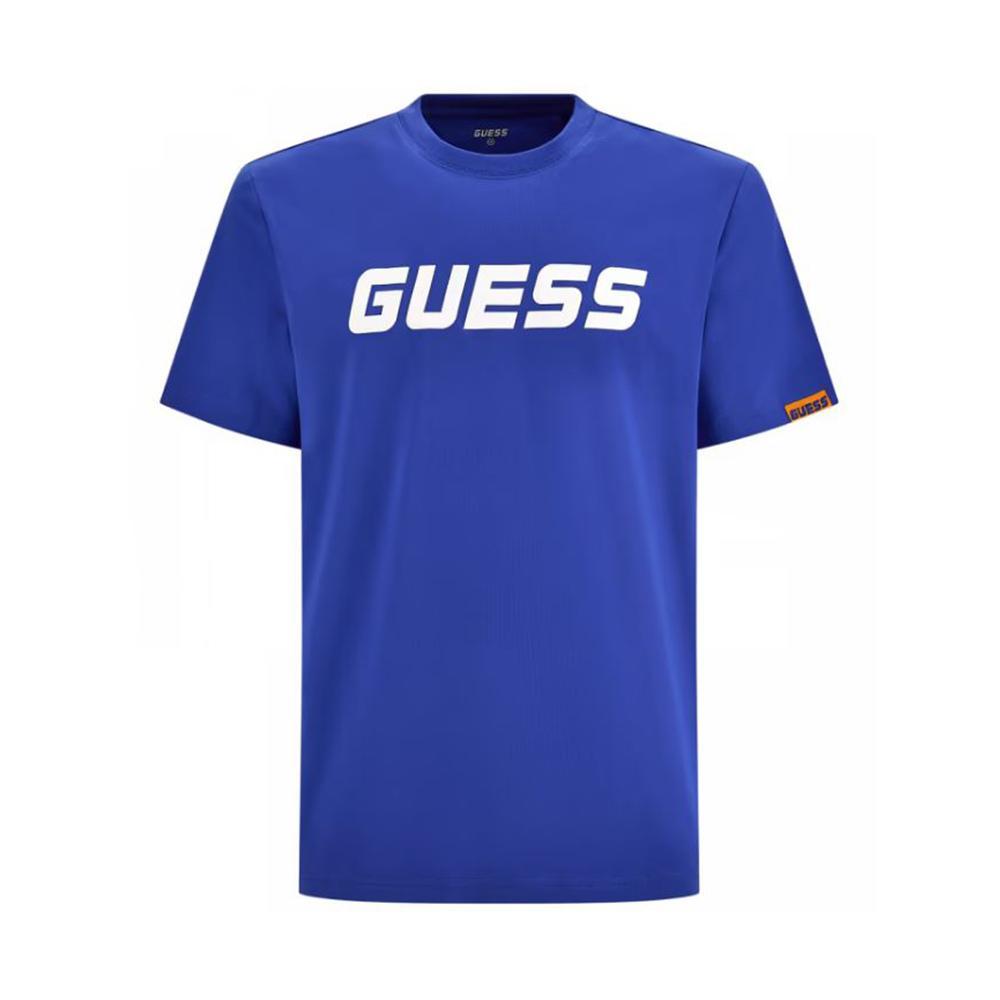 guess t-shirt guess. bluette - foto 1