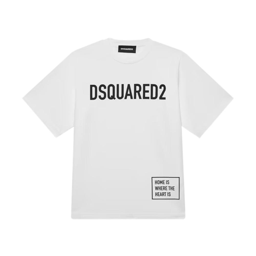 dsquared t-shirt dsquared. bianco