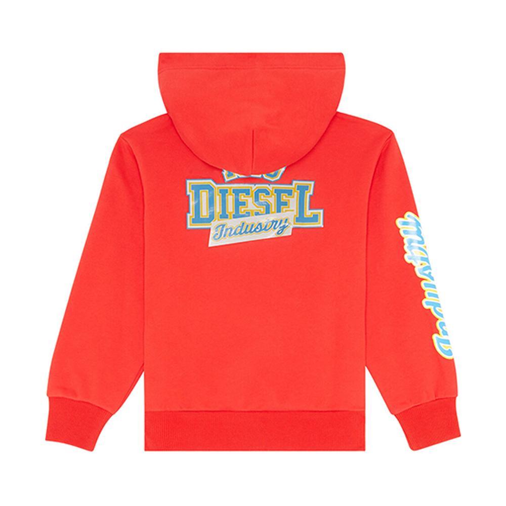 diesel felpa diesel. rosso