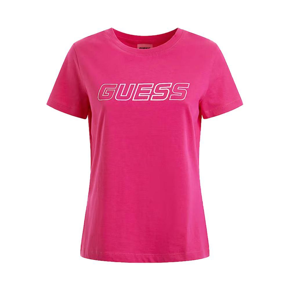 guess t-shirt guess. fucsia - foto 1