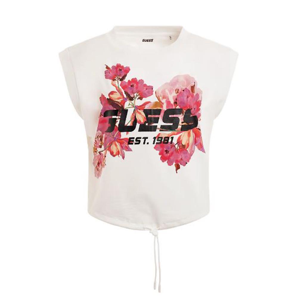 guess t-shirt guess. bianco - foto 1