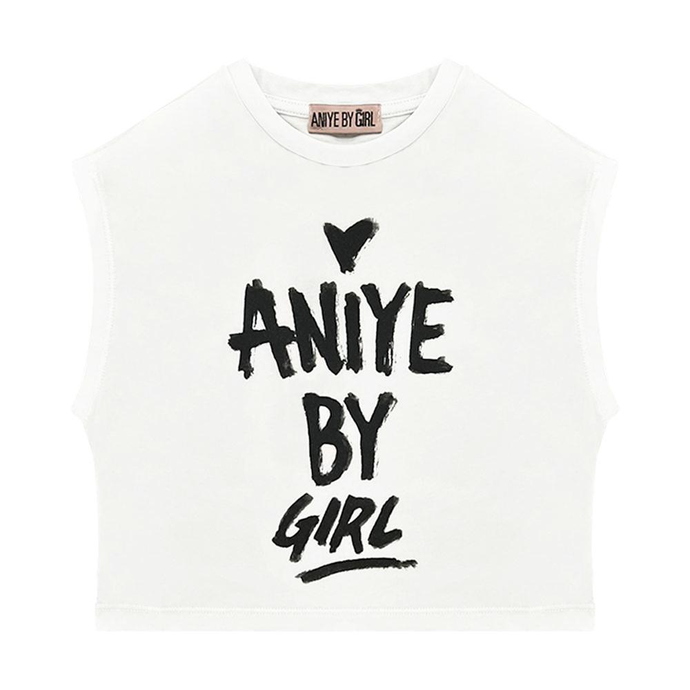 aniye by girl t-shirt aniye by girl. bianco - foto 1