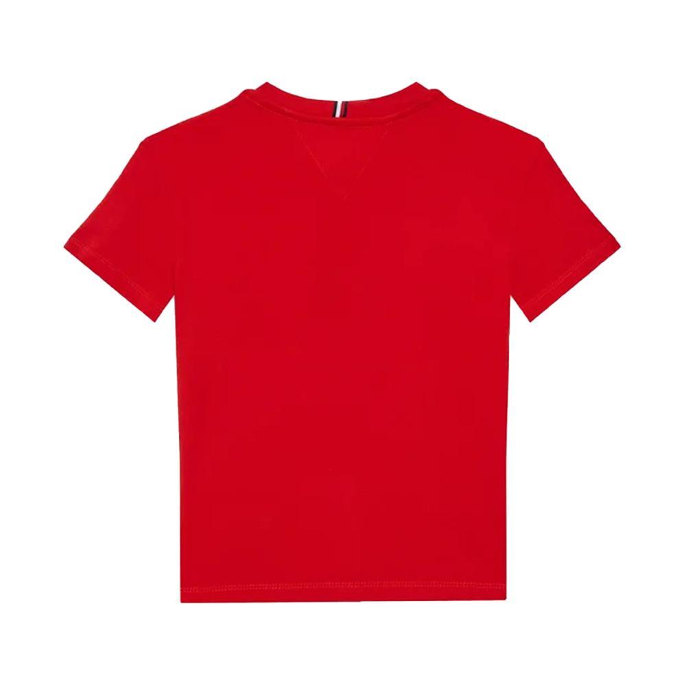 tommy hilfiger t-shirt tommy hilfiger. rosso - foto 2