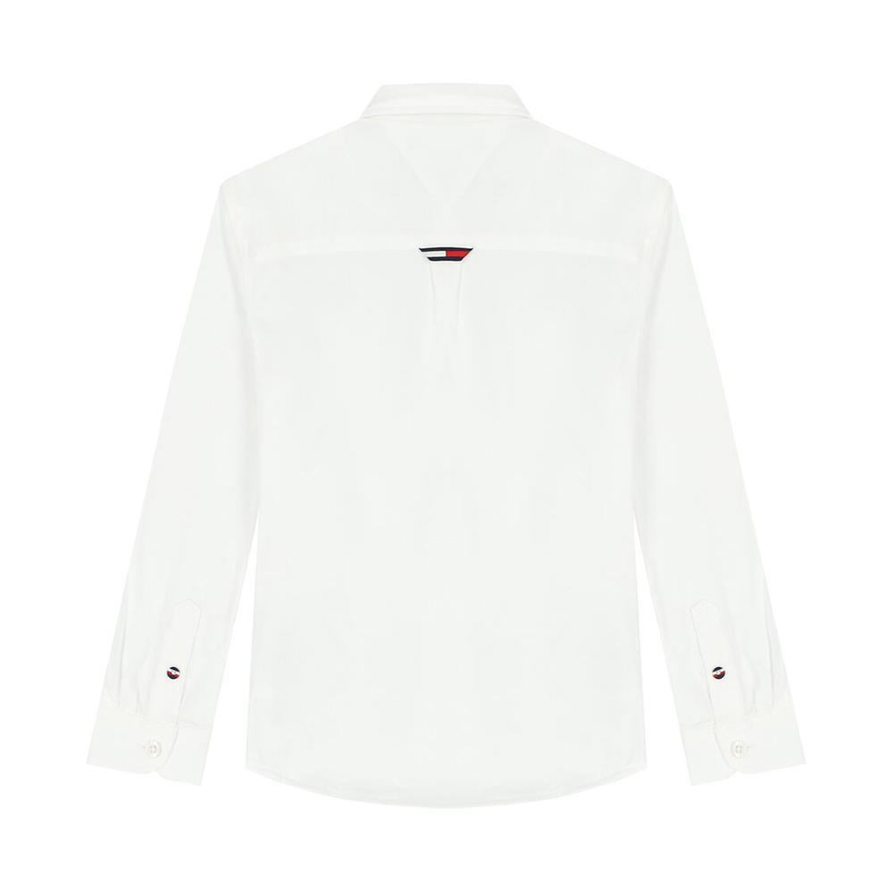 tommy hilfiger camicia tommy hilfiger. bianco - foto 2