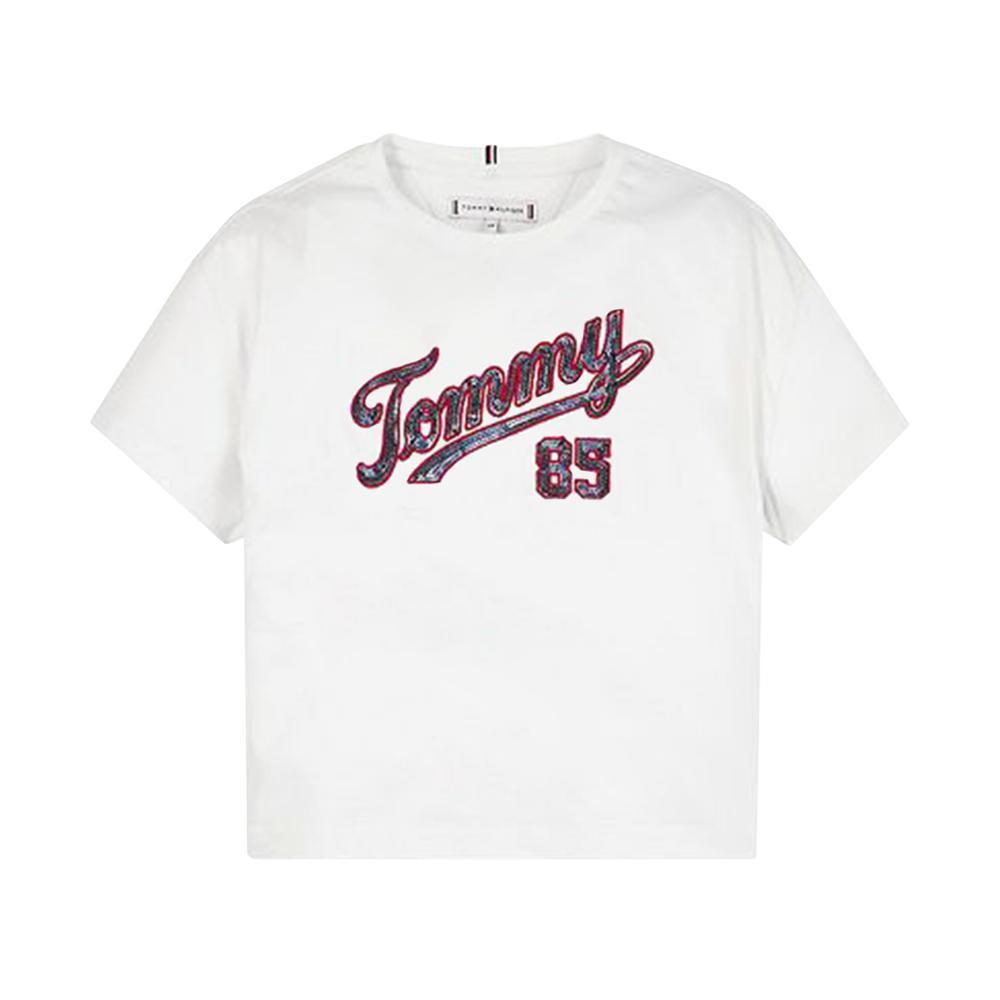 tommy hilfiger t-shirt tommy hilfiger. bianco - foto 1