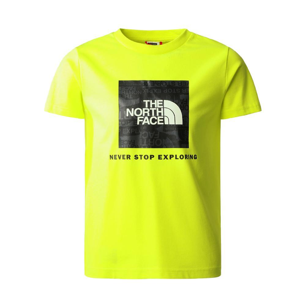 the north face t-shirt the north face. giallo fluo - foto 1