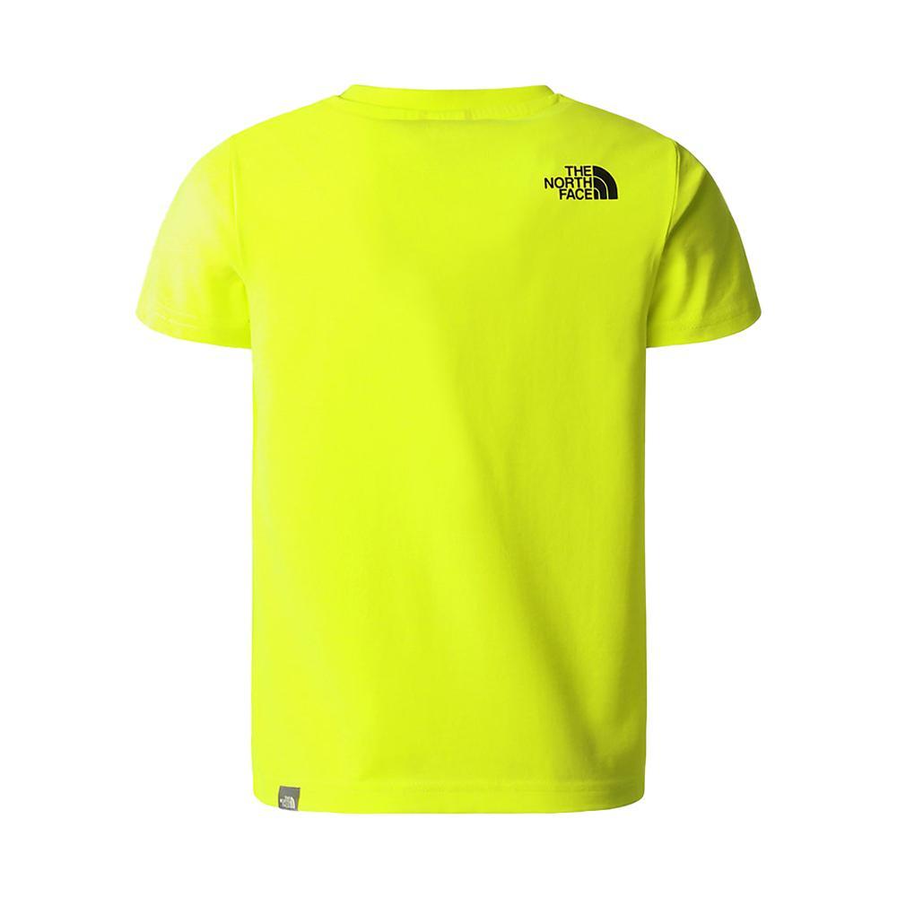 the north face t-shirt the north face. giallo fluo - foto 2