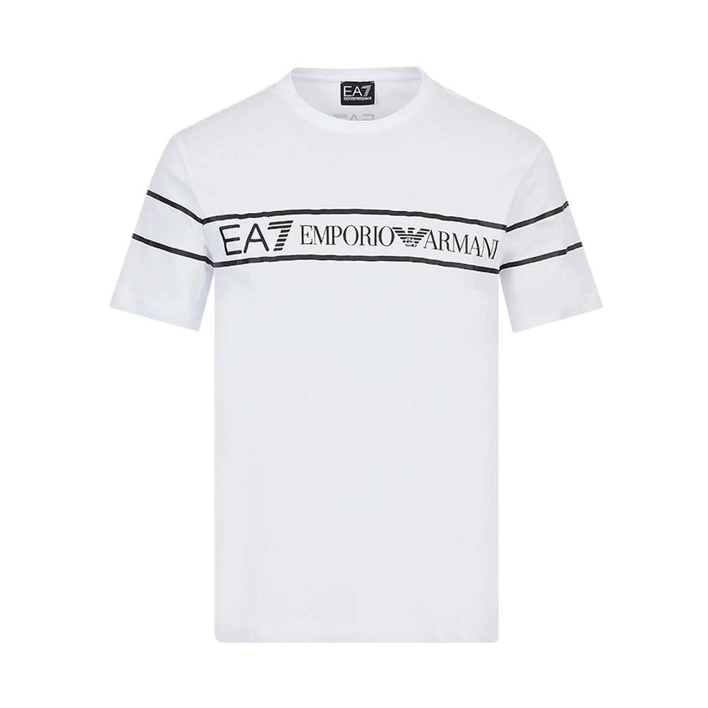 ea7 t-shirt ea7. bianco - foto 1