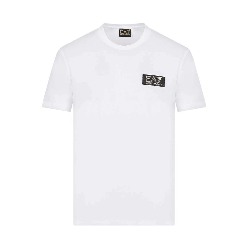 ea7 t-shirt ea7. bianco - foto 1