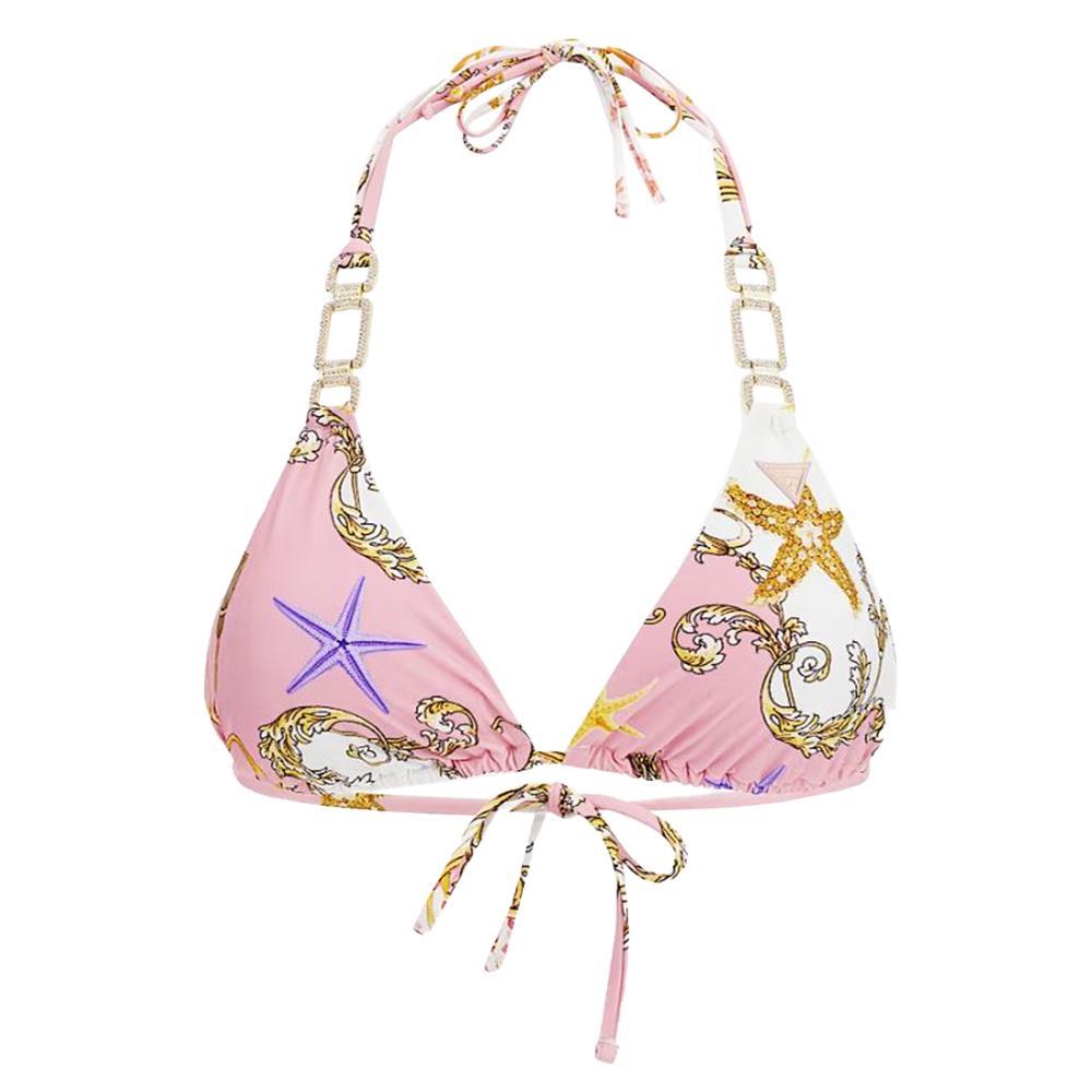 guess reggiseno mare guess. rosa/fantasia