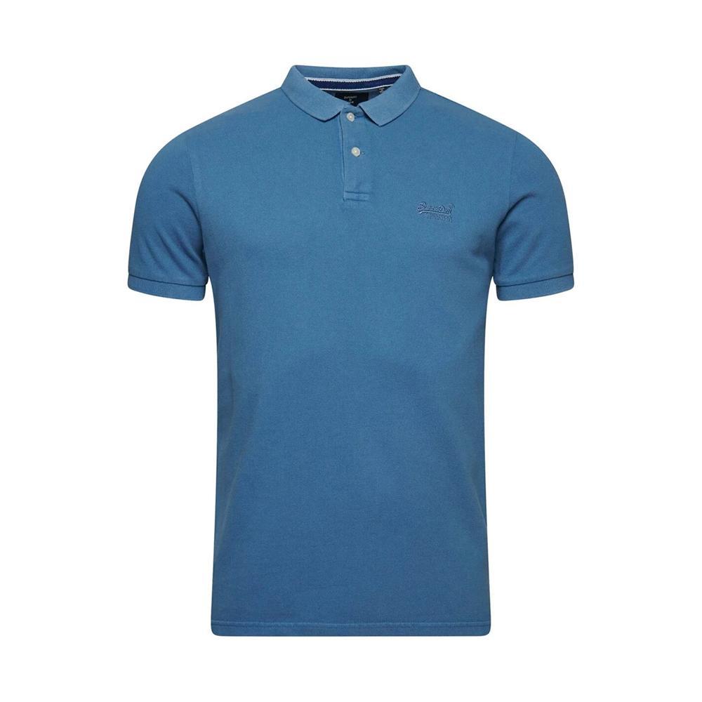 superdry a polo superdry. indaco