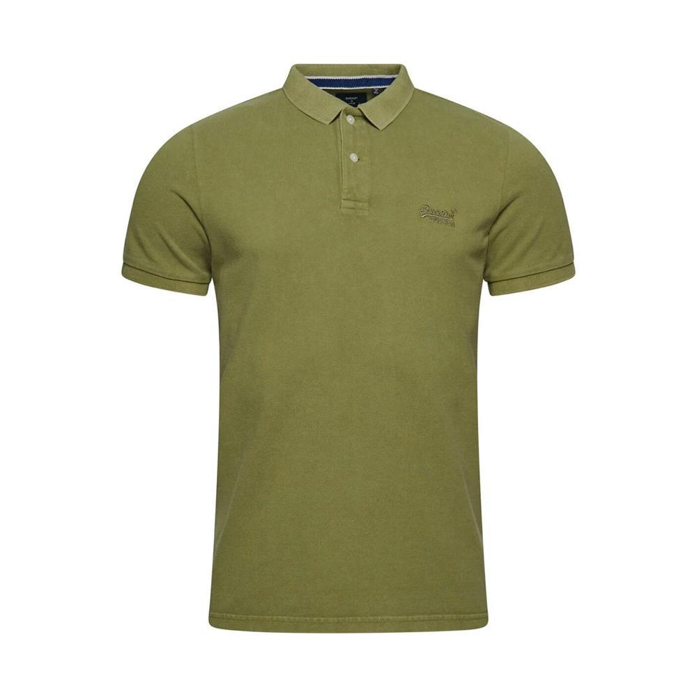 superdry a polo superdry. verde salvia