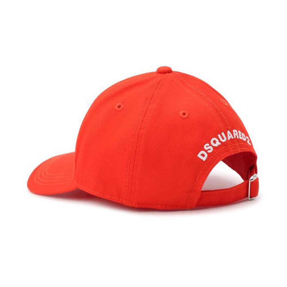 dsquared berretto dsquared. arancio