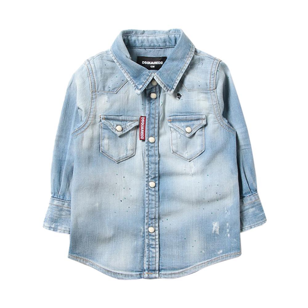 dsquared camicia dsquared. denim - foto 1