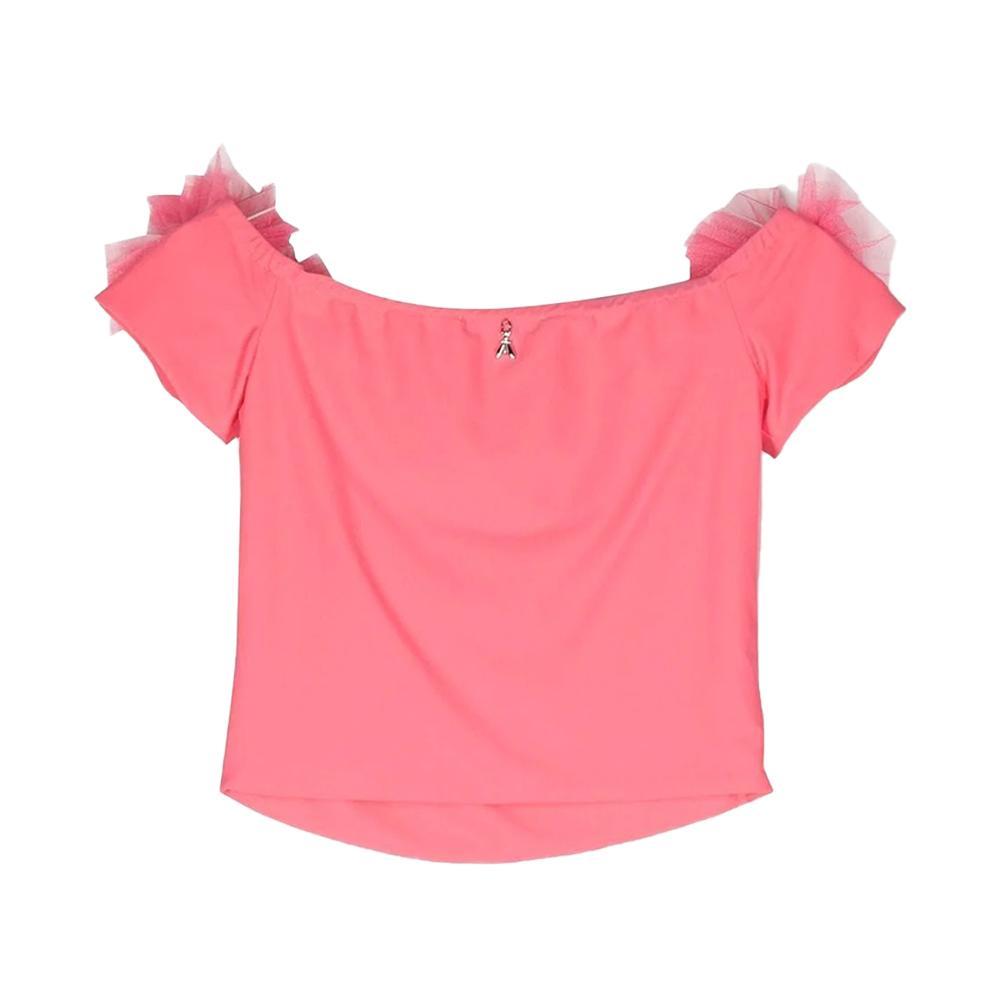 patrizia pepe top patrizia pepe. fucsia