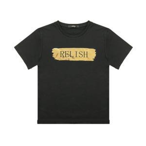 T-shirt . nero/oro