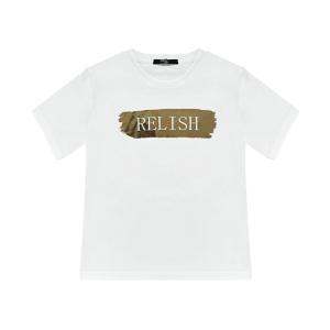 T-shirt . bianco/oro