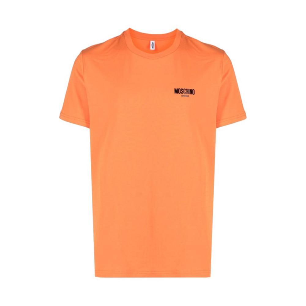 moschino t-shirt moschino. arancio - foto 1