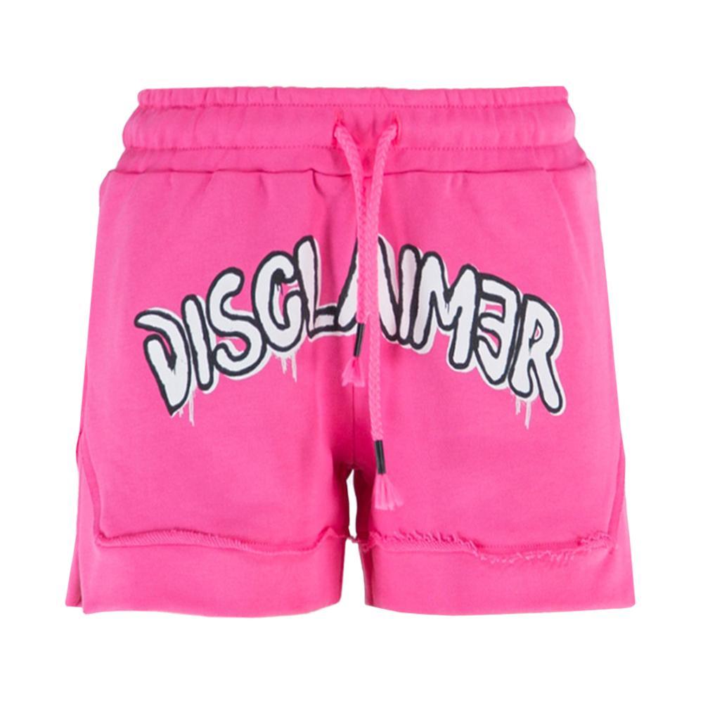 disclaimer shorts disclaimer. fucsia