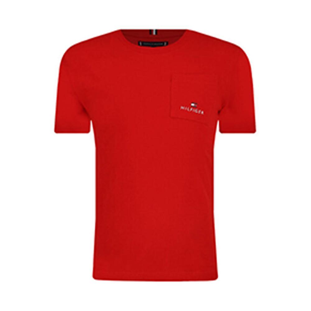 tommy hilfiger t-shirt tommy hilfiger. rosso - foto 1