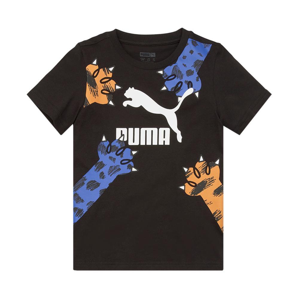 puma t-shirt puma. nero