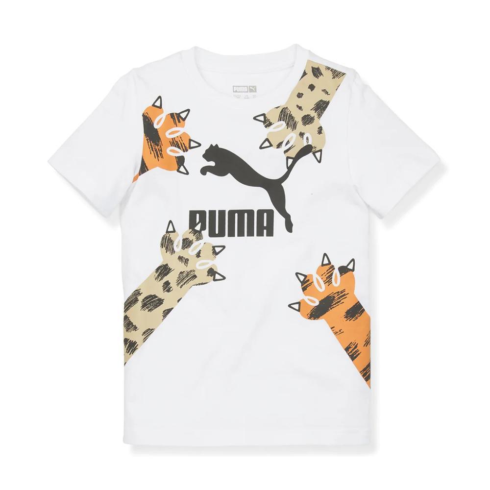 puma t-shirt puma. bianco