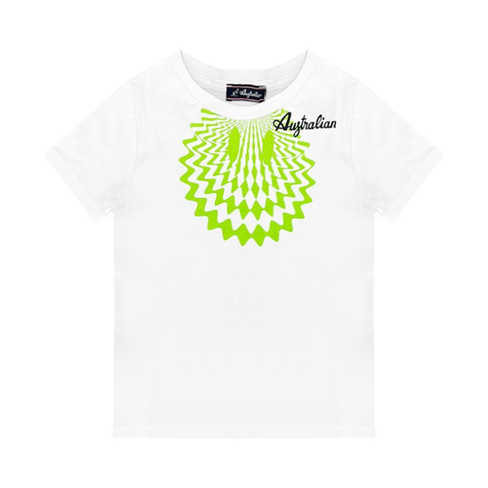 australian t-shirt australian. bianco