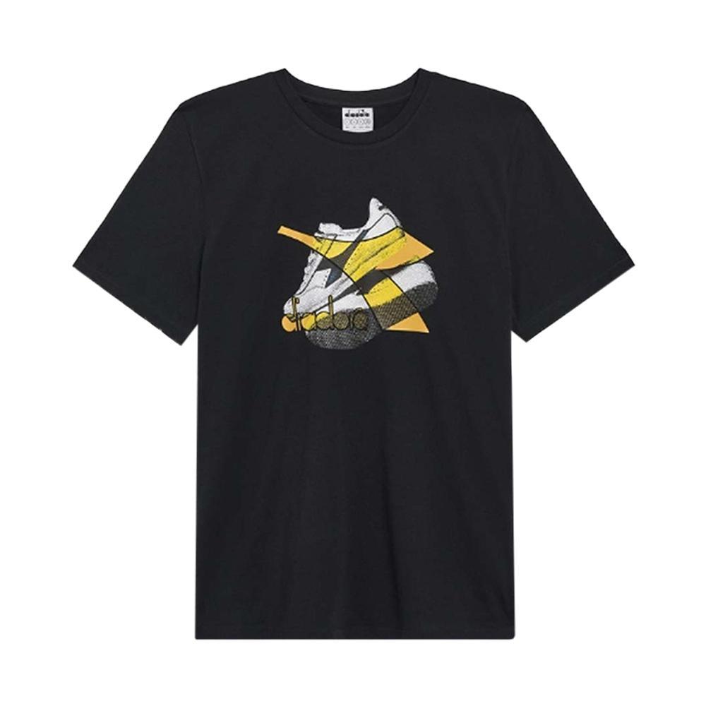 diadora t-shirt diadora. nero