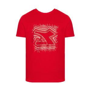 T-shirt . rosso