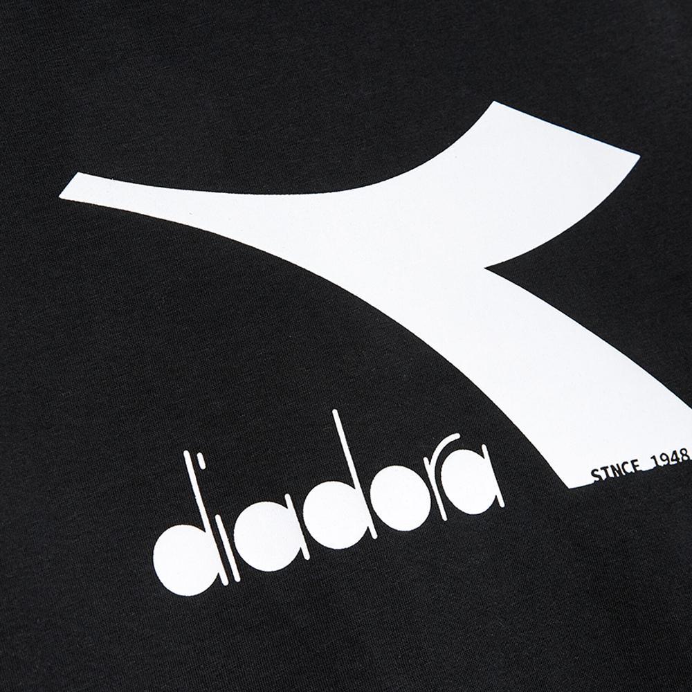 diadora t-shirt diadora. nero