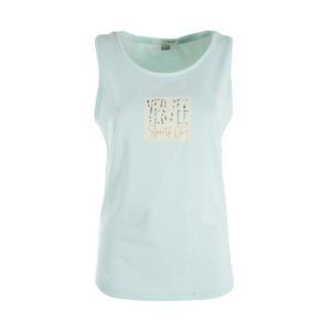 T-shirt . verde acqua