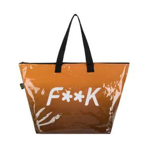 Borsa grande f**k. marrone