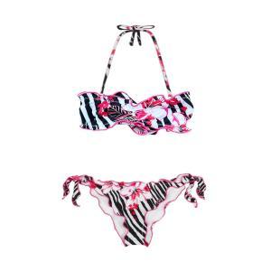 Bikini fascia f**k. nero/bianco