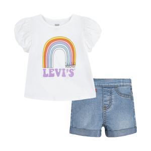 Completo levi's. bianco