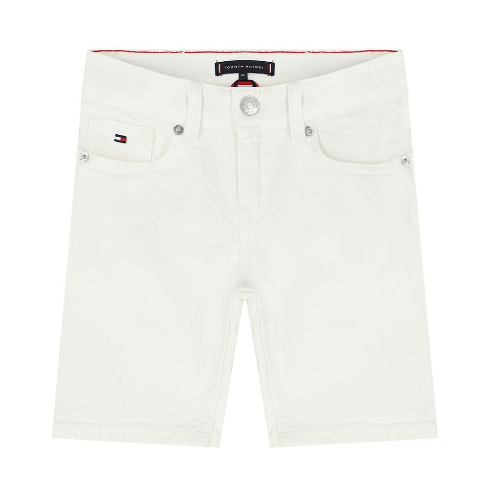 tommy hilfiger bermuda tommy hilfiger. denim bianco - foto 1