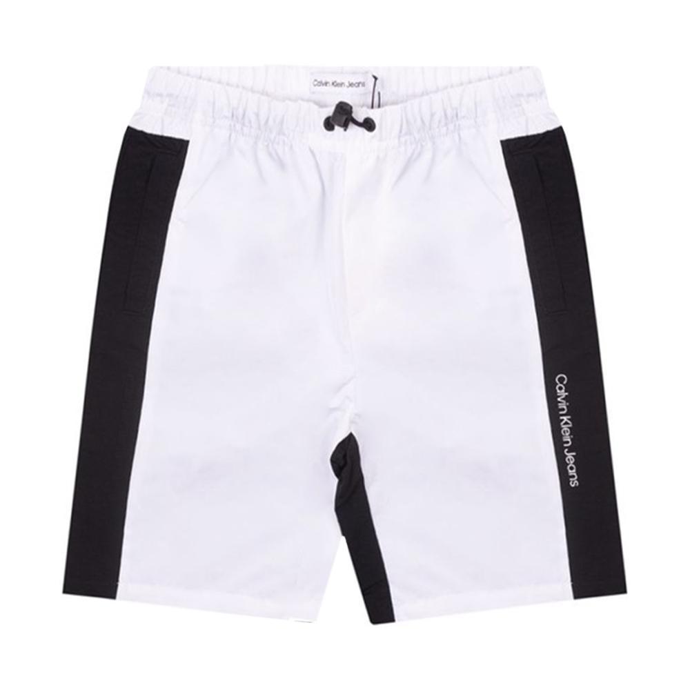 calvin klein bermuda calvin klein. bianco/nero