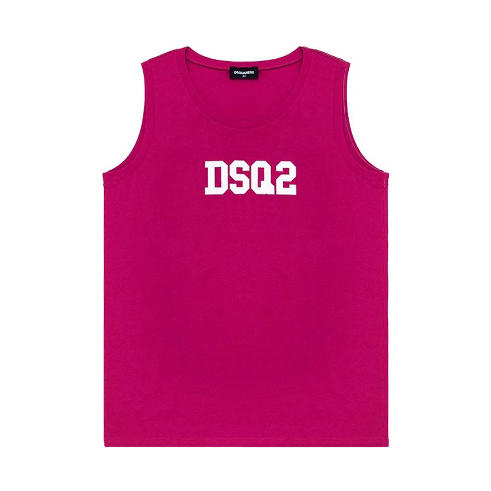 dsquared canotta dsquared. fucsia - foto 1