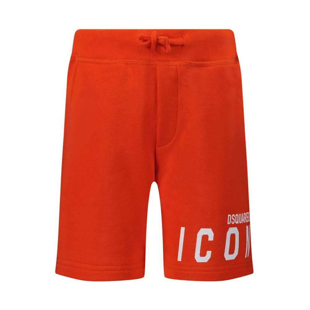 dsquared bermuda dsquared. arancio - foto 1