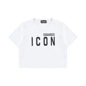 T-shirt dsqaured. bianco