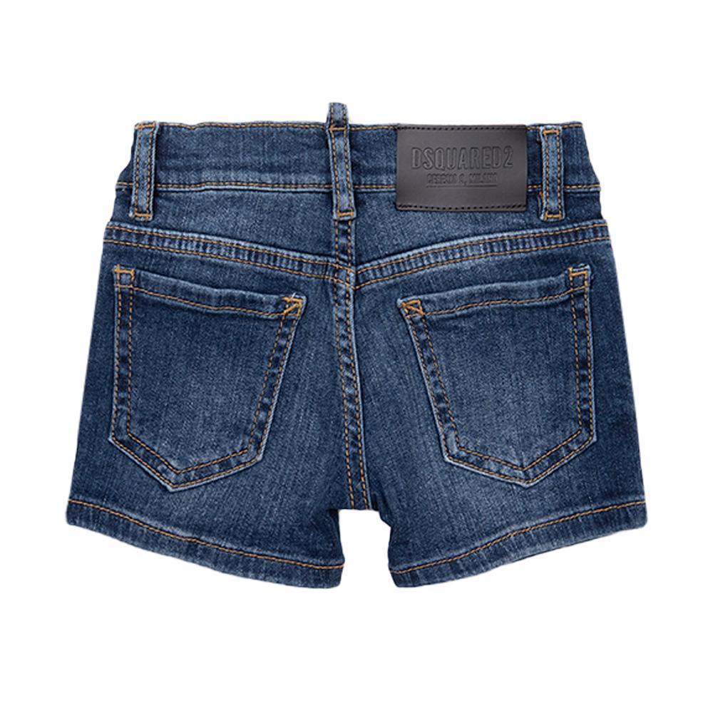 dsquared bermuda dsquared. denim scuro - foto 2