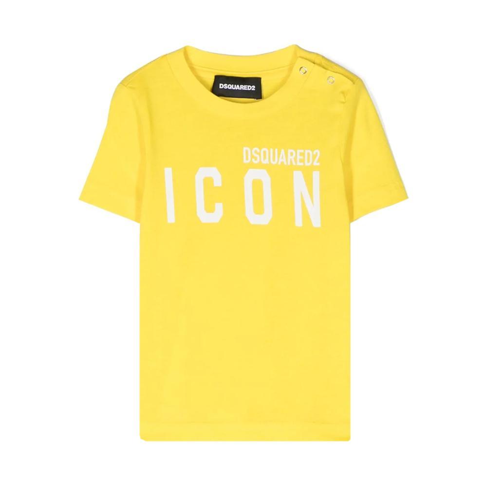 dsquared t-shirt dsquared. giallo - foto 1