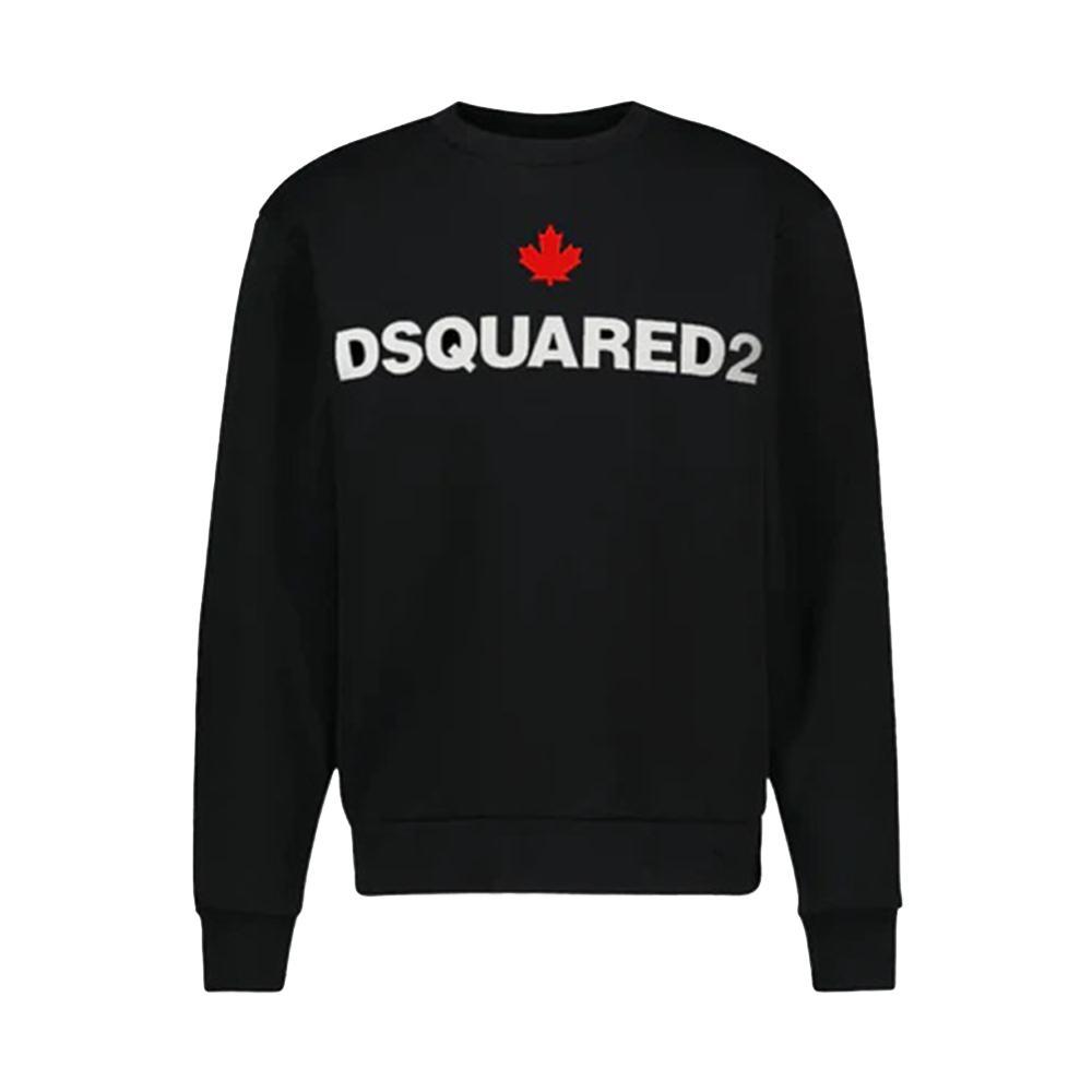 dsquared felpa dsquared. nero - foto 1