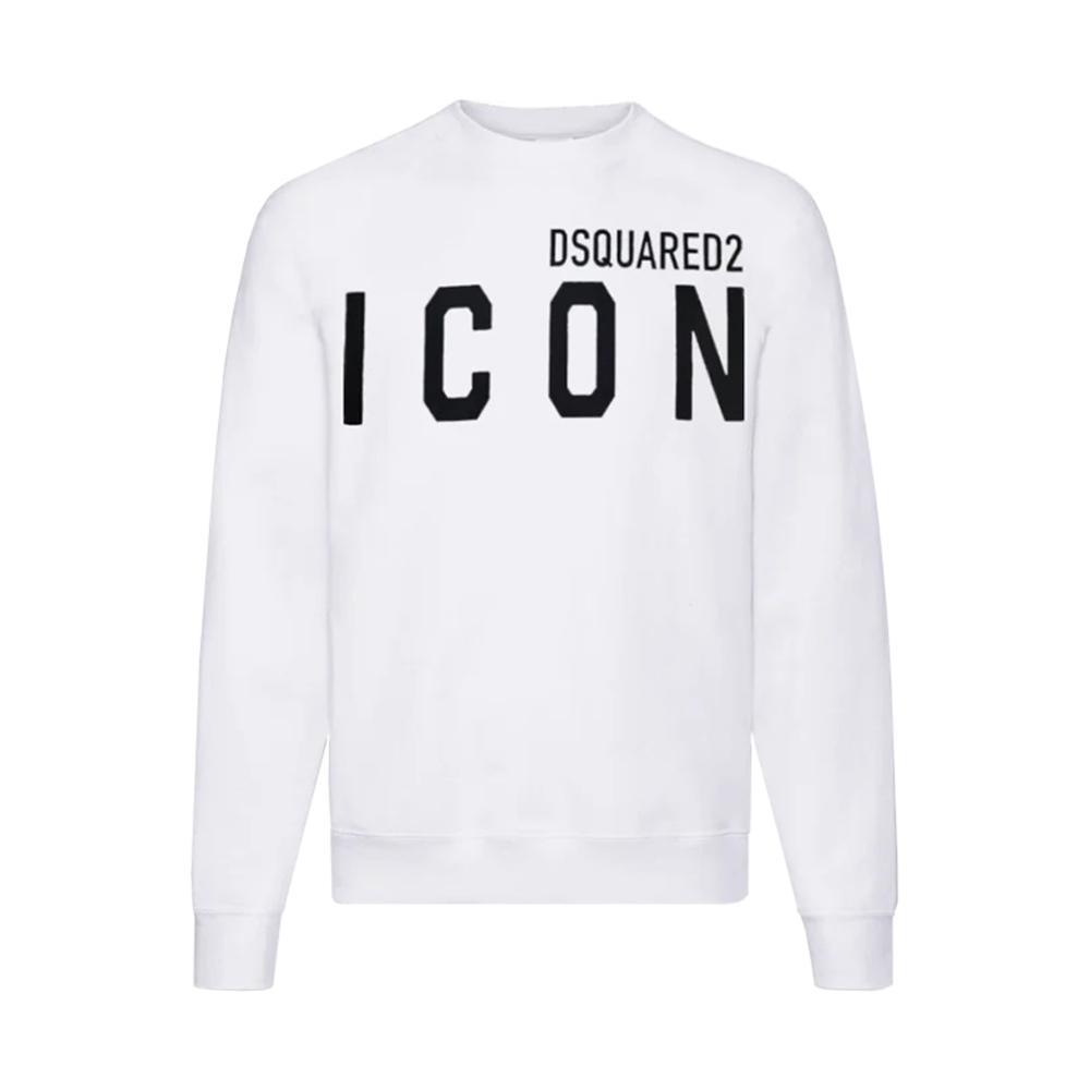 dsquared felpa dsquared. bianco - foto 1