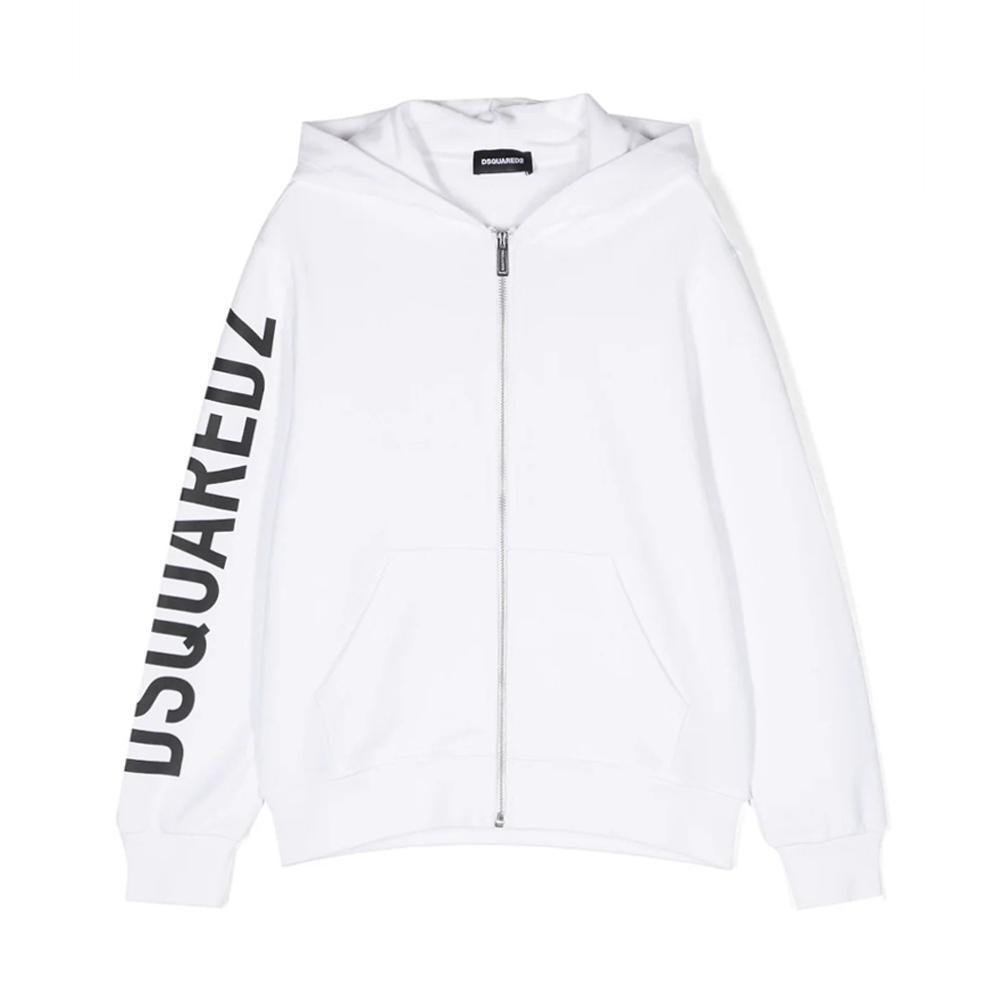 dsquared felpa dsquared. bianco - foto 1