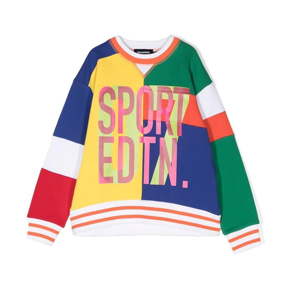 dsquared felpa dsquared. multicolor