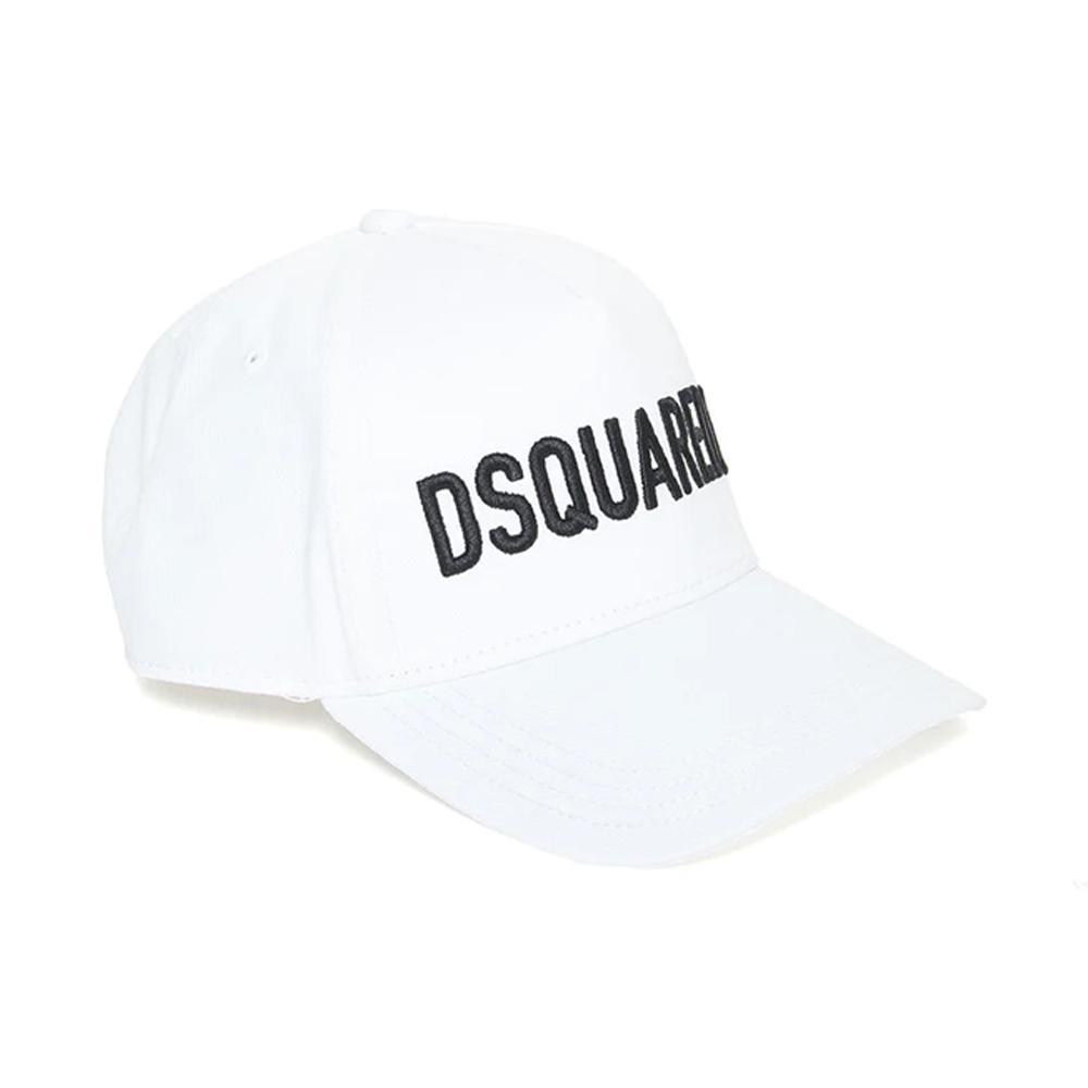 dsquared berretto dsquared. bianco