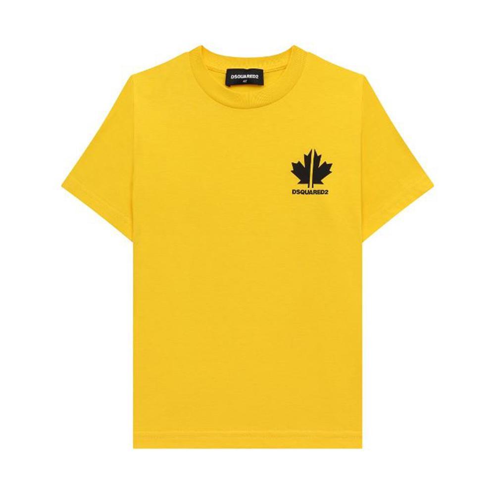 dsquared t-shirt dsquared. giallo