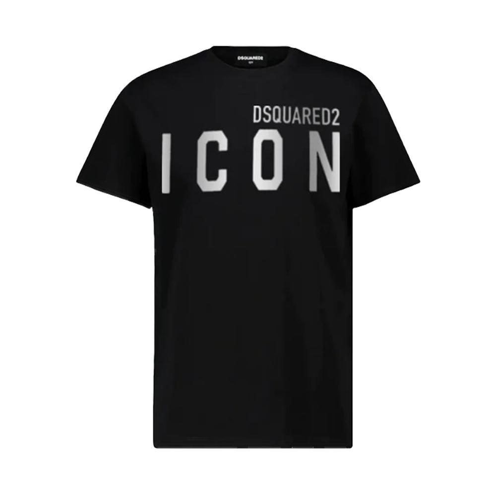 dsquared t-shirt dsquared. nero/argento - foto 1