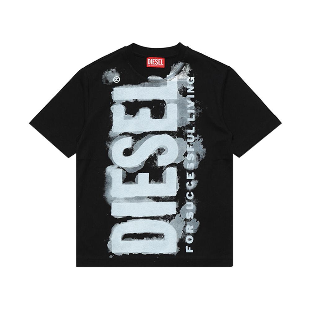 diesel t-shirt diesel. nero - foto 1